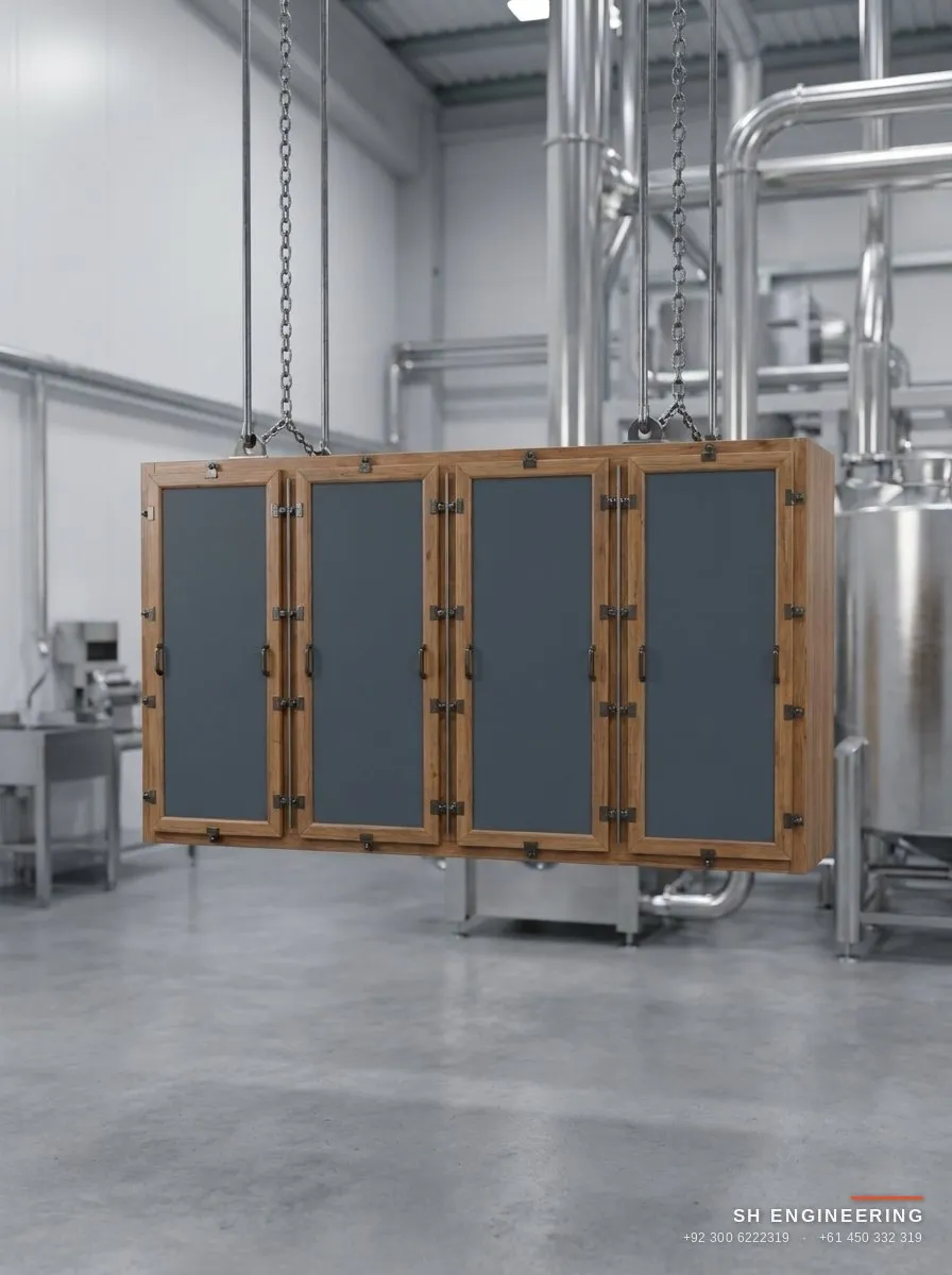Polish-design plansifter with sieve compartments for flour grading in Pakistani mills